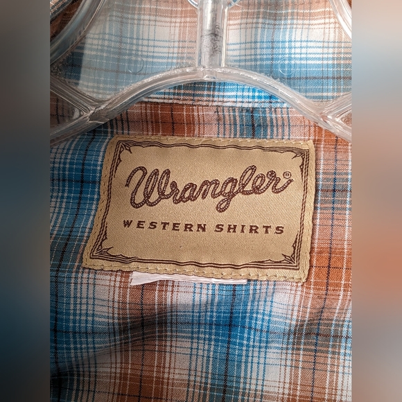VTG Wrangler Pearl Snap Western style button down XXXL - Picture 9 of 9